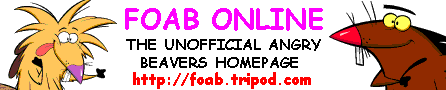 Finally! An un-spooty Angry Beavers site!